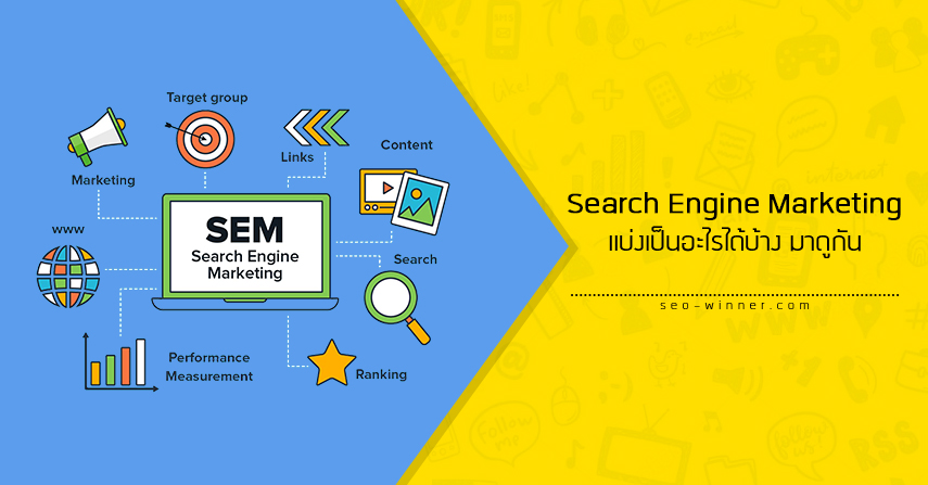 Search Engine Marketing  แบ่งเป็นอะไรได้บ้าง มาดูกัน