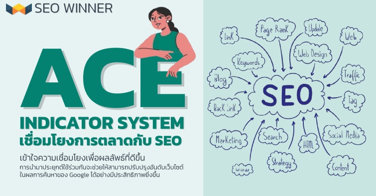 ACE Indicator System เชื่อมโยงการตลาดกับ SEO  by seo-winner.com